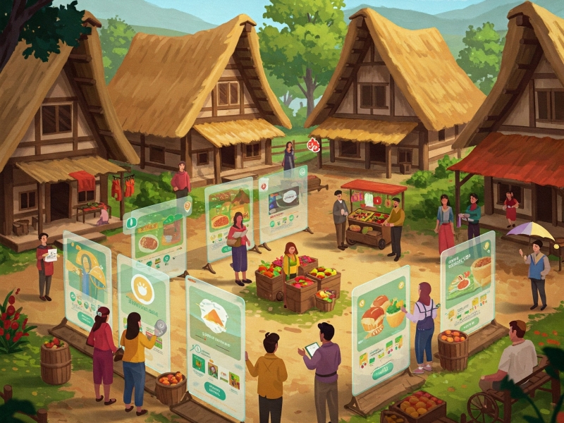 Market Place dan Informasi Produk Desa